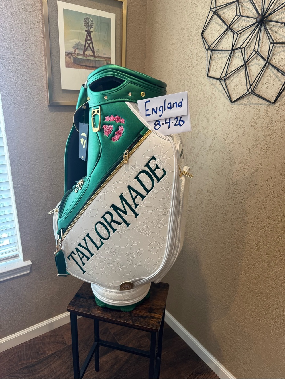 TaylorMade 2025 Season Opener Masters Staff Bag